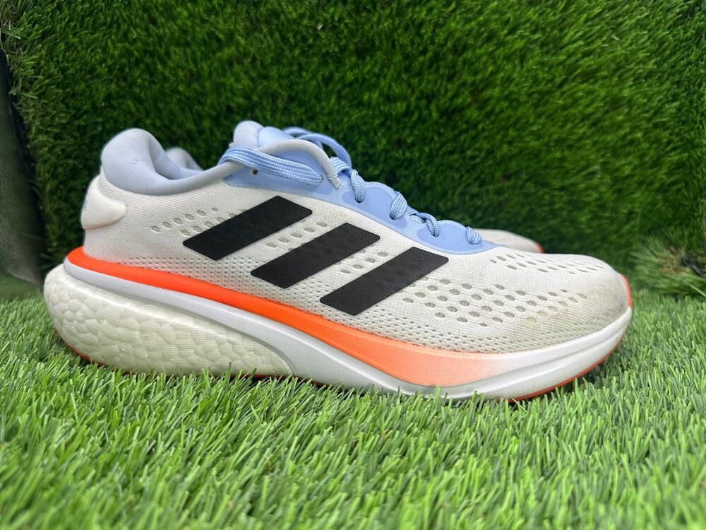 Adidas Supernova 2.0 HR0100 Athletic Shoes Women's 7.5 White Mesh Sports Running